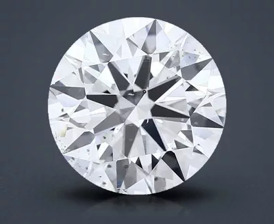 5.01ct F SI2 Rare Carat Ideal Cut Round Diamond