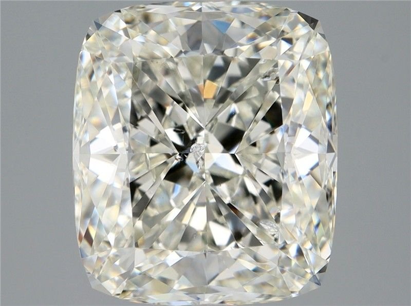 3.02ct J SI2 Excellent Cut Cushion Diamond