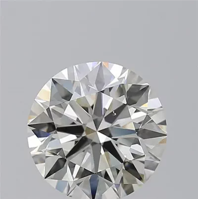 3.56ct J SI1 Rare Carat Ideal Cut Round Diamond