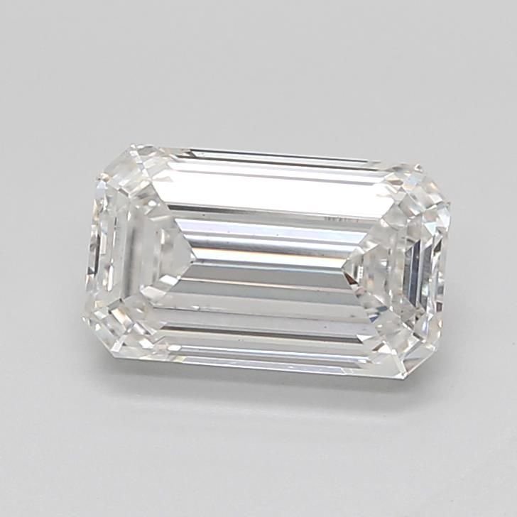 1.86ct F VS1 Rare Carat Ideal Cut Emerald Lab Grown Diamond