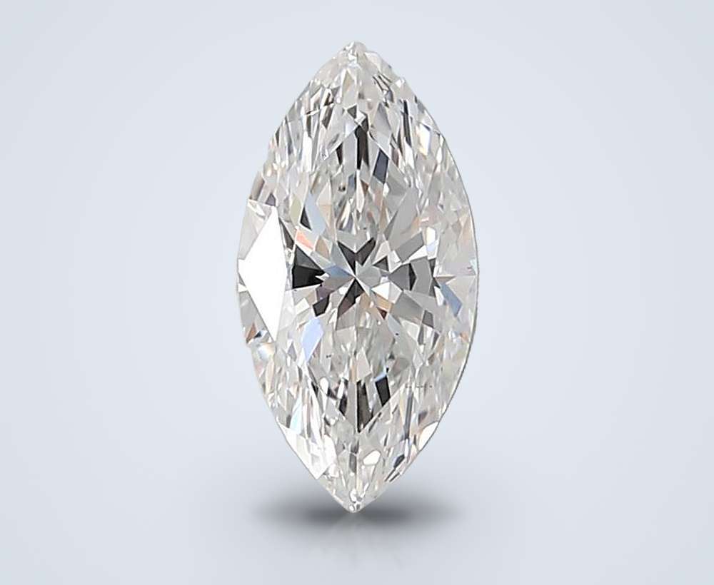 2.04ct E VS2 Rare Carat Ideal Cut Marquise Lab Grown Diamond