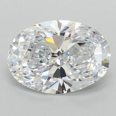2.05ct D VVS1 Rare Carat Ideal Cut Oval Lab Grown Diamond
