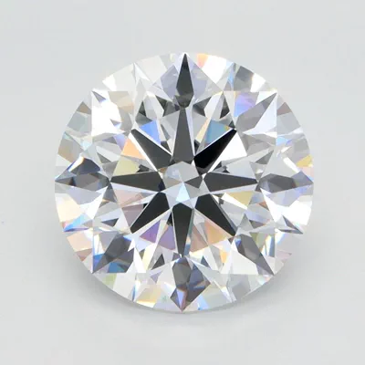 4.01ct D VVS1 Rare Carat Ideal Cut Round Lab Grown Diamond