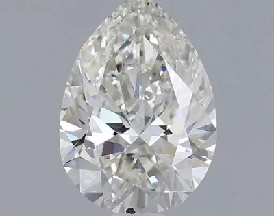 0.89ct G VS2 Rare Carat Ideal Cut Pear Lab Grown Diamond