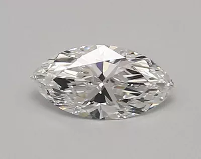 0.64ct D VVS2 Rare Carat Ideal Cut Marquise Lab Grown Diamond
