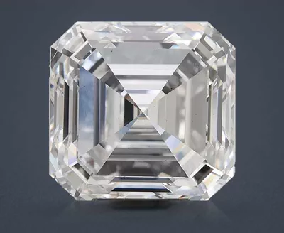 7.64ct E VS2 Very Good Cut Asscher Lab Grown Diamond