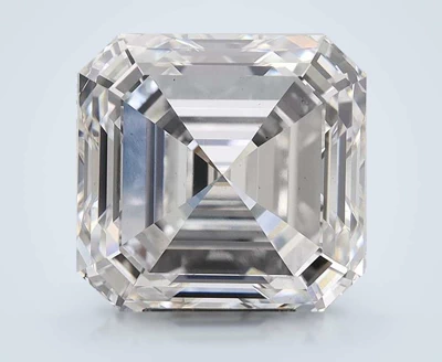 7.64ct E VS2 Very Good Cut Asscher Lab Grown Diamond