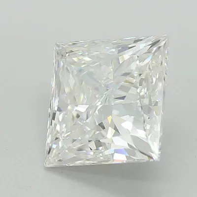 1.09ct D VS1 Rare Carat Ideal Cut Princess Lab Grown Diamond