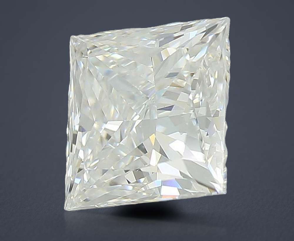 1.09ct D VS1 Rare Carat Ideal Cut Princess Lab Grown Diamond