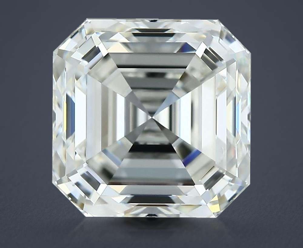 3.25ct H VVS2 Rare Carat Ideal Cut Asscher Diamond