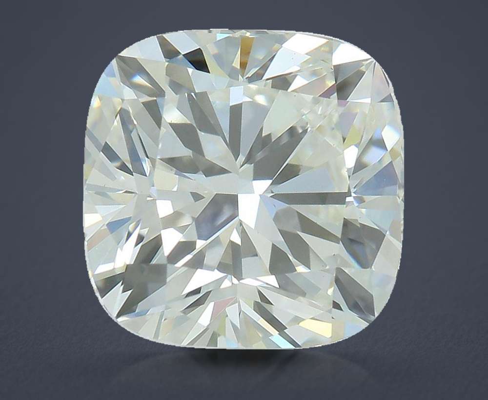3.37ct G VS1 Rare Carat Ideal Cut Cushion Lab Grown Diamond