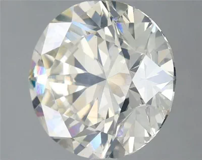 3.01ct K SI2 Rare Carat Ideal Cut Round Diamond