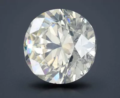 3.01ct K SI2 Rare Carat Ideal Cut Round Diamond