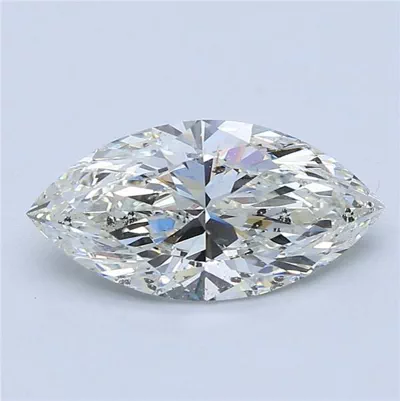 2.02ct J SI2 Excellent Cut Marquise Diamond