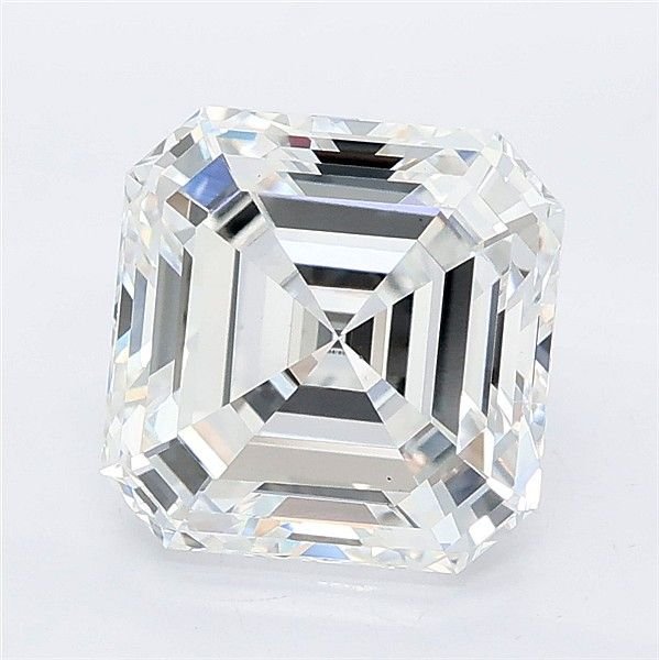 3.52ct E VS1 Rare Carat Ideal Cut Asscher Lab Grown Diamond