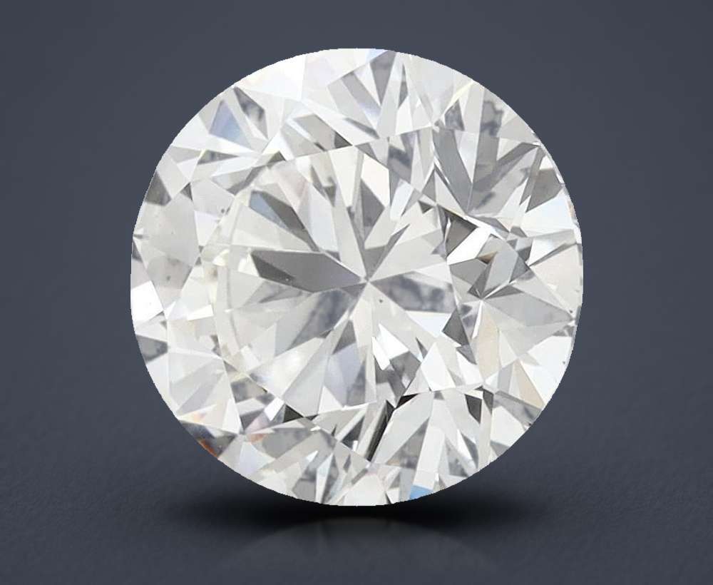 4.01ct F SI1 Rare Carat Ideal Cut Round Lab Grown Diamond