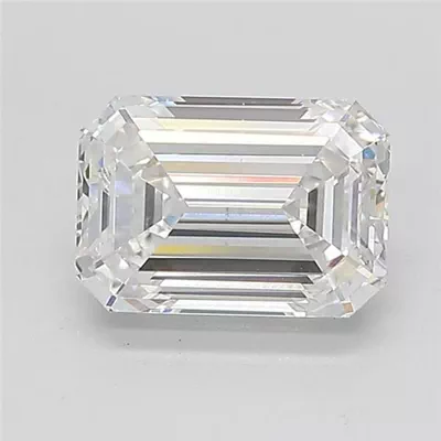 1.63ct D VS1 Rare Carat Ideal Cut Emerald Lab Grown Diamond