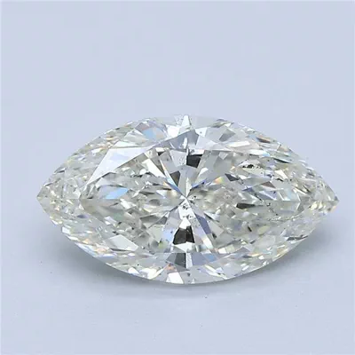 2.01ct J SI2 Rare Carat Ideal Cut Marquise Diamond