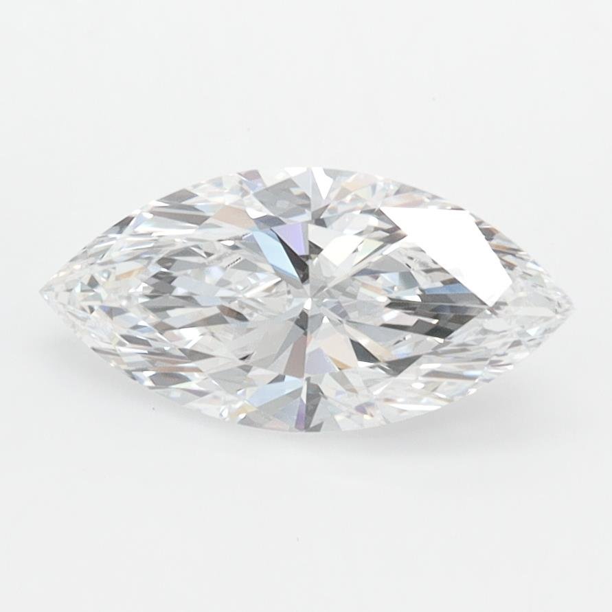 1.06ct D IF Rare Carat Ideal Cut Marquise Lab Grown Diamond