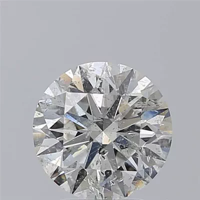 3.01ct G SI2 Ideal Cut Round Diamond