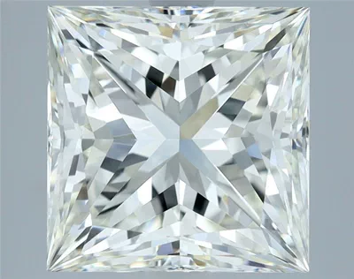 4.22ct I VS1 Rare Carat Ideal Cut Princess Diamond