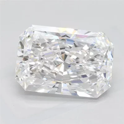 2.05ct D VVS1 Rare Carat Ideal Cut Radiant Lab Grown Diamond