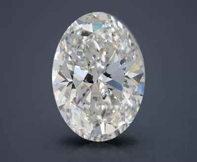 4.01ct F VVS2 Rare Carat Ideal Cut Oval Lab Grown Diamond