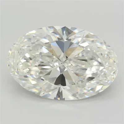 8.87ct E VVS2 Rare Carat Ideal Cut Oval Lab Grown Diamond