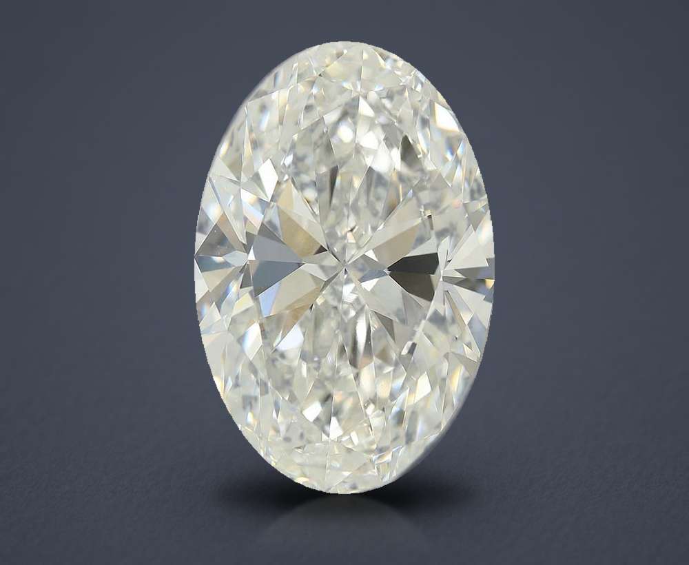 8.87ct E VVS2 Rare Carat Ideal Cut Oval Lab Grown Diamond