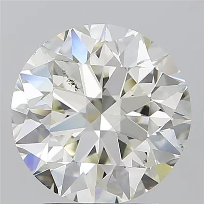 2.90ct J SI1 Excellent Cut Round Diamond