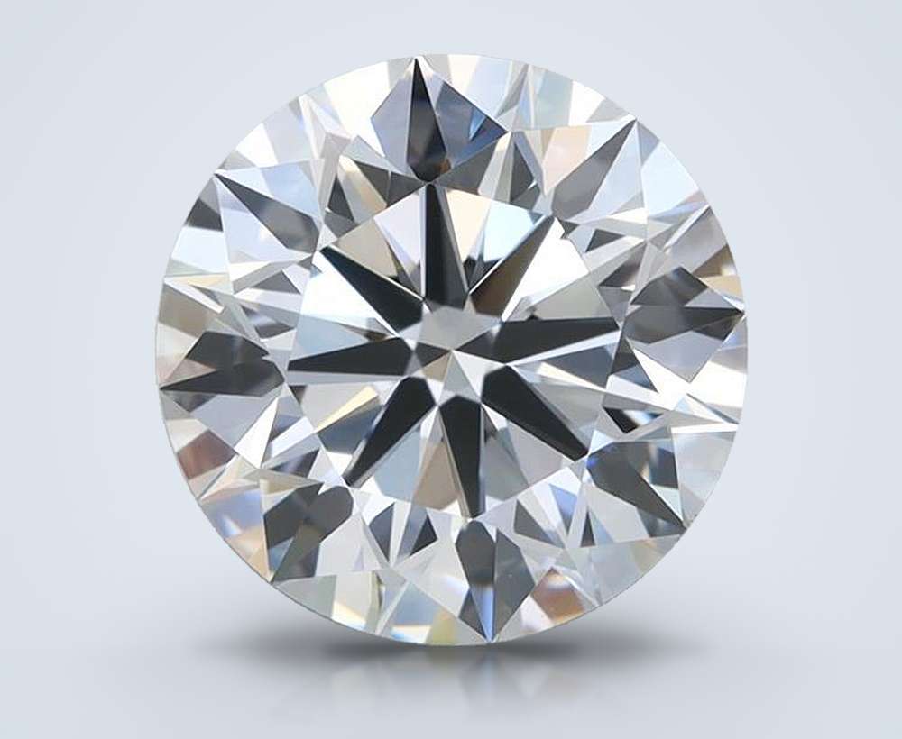 1.63ct F VVS2 Rare Carat Ideal Cut Round Lab Grown Diamond