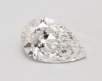 0.73ct D VVS1 Rare Carat Ideal Cut Pear Lab Grown Diamond