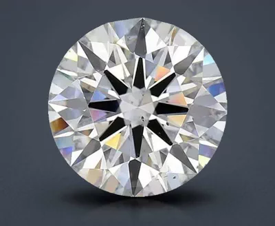 4.01ct D SI1 Rare Carat Ideal Cut Round Diamond
