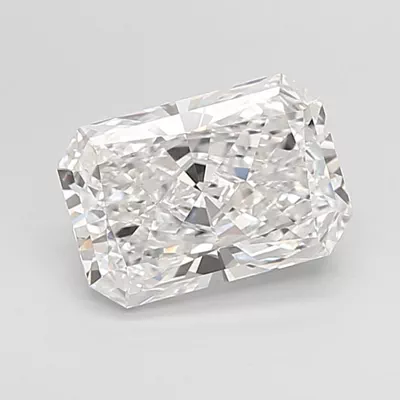 3.00ct E VS1 Rare Carat Ideal Cut Radiant Lab Grown Diamond