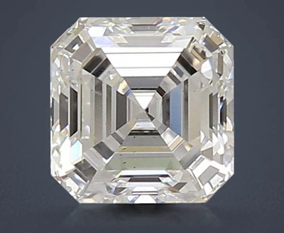 1.68ct D VS2 Rare Carat Ideal Cut Asscher Lab Grown Diamond