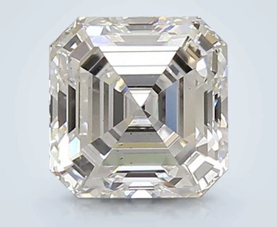 1.68ct D VS2 Rare Carat Ideal Cut Asscher Lab Grown Diamond