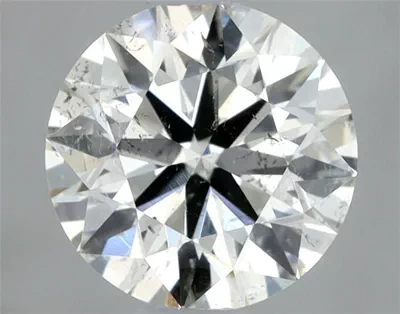 0.65ct I SI2 Rare Carat Ideal Cut Round Diamond