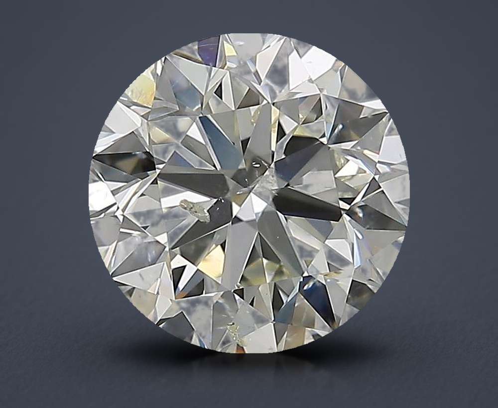 3.00ct I SI2 Very Good Cut Round Diamond
