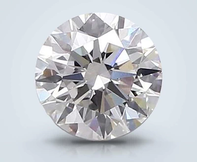1.60ct G VVS2 Rare Carat Ideal Cut Round Lab Grown Diamond