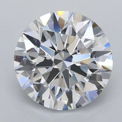 2.25ct E FL Rare Carat Ideal Cut Round Lab Grown Diamond