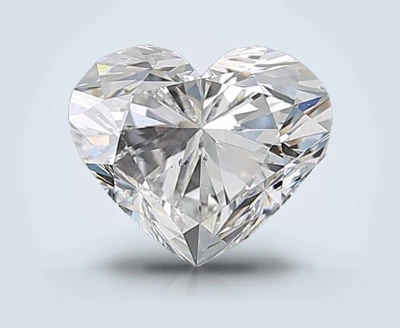 1.01ct G SI1 Rare Carat Ideal Cut Heart Diamond