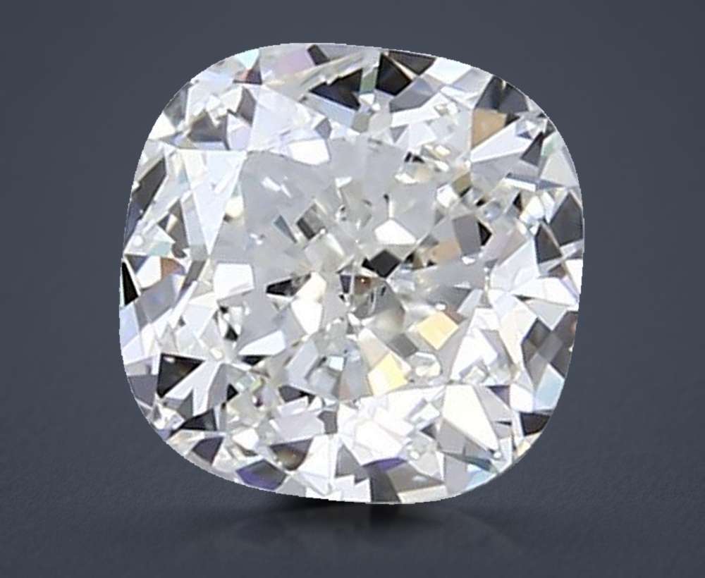 1.63ct H SI1 Excellent Cut Cushion Diamond