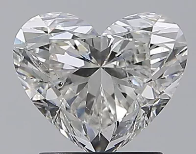 1.70ct H SI2 Rare Carat Ideal Cut Heart Diamond