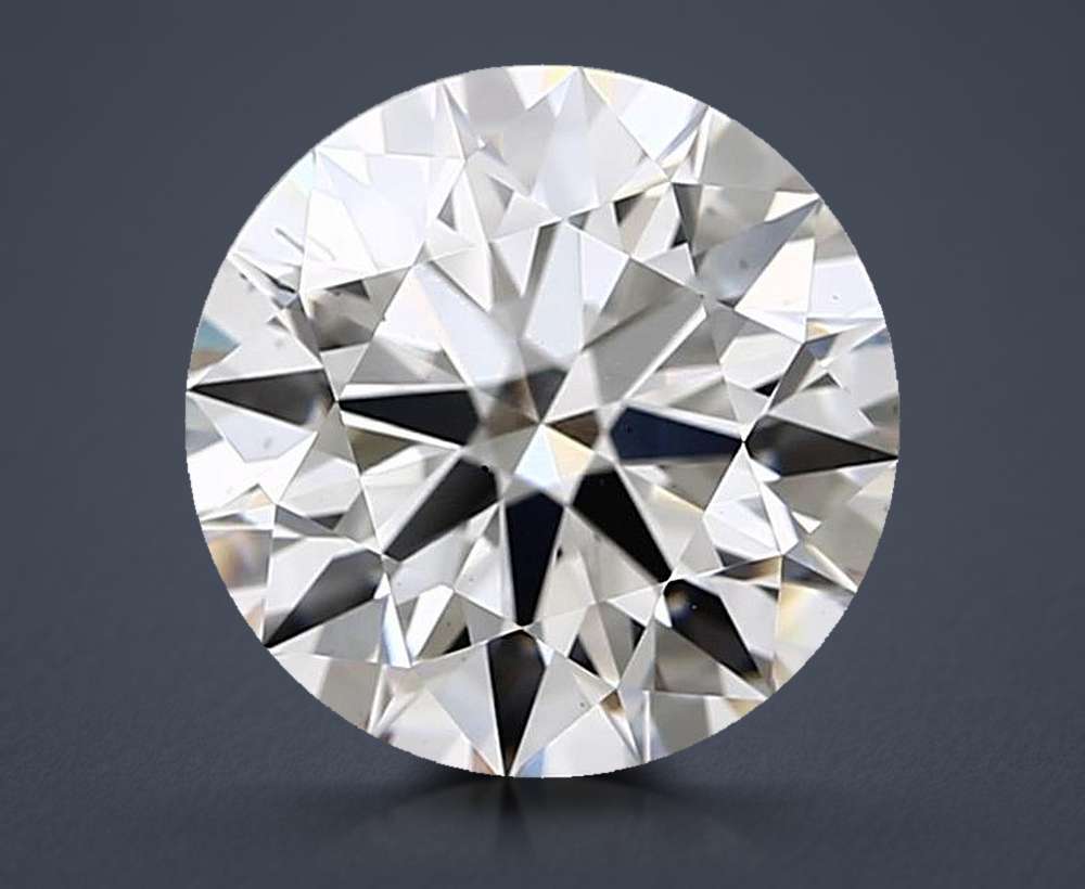 3.05ct E SI1 Rare Carat Ideal Cut Round Lab Grown Diamond