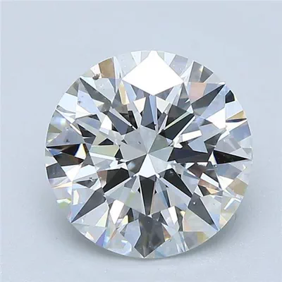 2.40ct F SI1 Rare Carat Ideal Cut Round Diamond