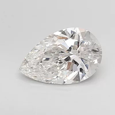 2.04ct F VS1 Rare Carat Ideal Cut Pear Lab Grown Diamond