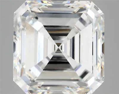 8.03ct E VVS2 Very Good Cut Asscher Lab Grown Diamond