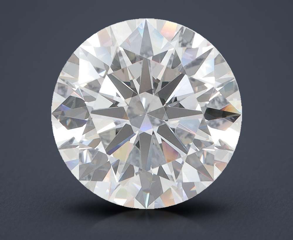 4.25ct D VVS1 Rare Carat Ideal Cut Round Lab Grown Diamond