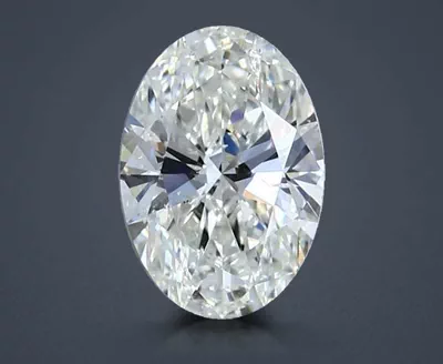 0.92ct J SI2 Rare Carat Ideal Cut Oval Diamond