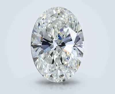 0.92ct J SI2 Rare Carat Ideal Cut Oval Diamond